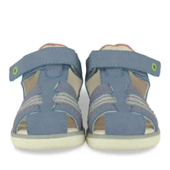 Sandales Sport BLEU Garçon Motif Multicolore Scratch