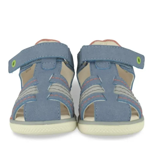 Sandales Sport BLEU Garçon Motif Multicolore Scratch
