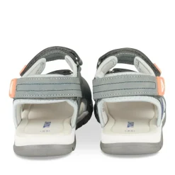 Sandales Sport BLEU Garçon Motif Multicolore Scratch