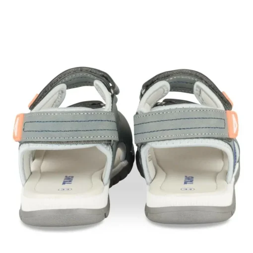 Sandales Sport BLEU Garçon Motif Multicolore Scratch