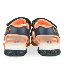 Sandales Sport BLEU Garçon Motif Animal Scratch