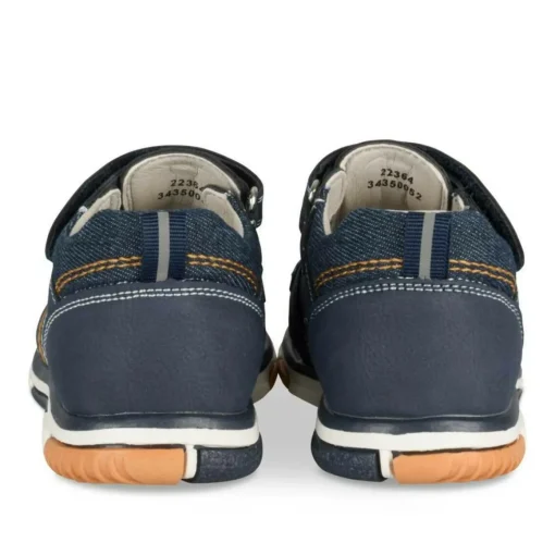 Sandales Sport BLEU Garçon Motif Animal Scratch