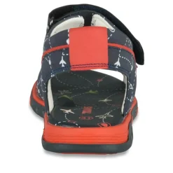 Sandales Sport BLEU Garçon Motif Multicolore Scratch