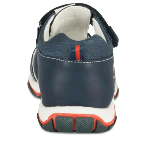 Sandales Sport BLEU Garçon Motif Multicolore Scratch