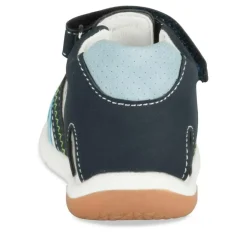 Sandales Sport BLEU Garçon Motif Multicolore Scratch