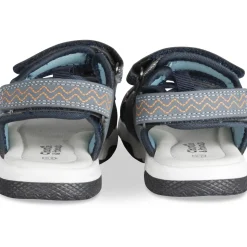 Sandales Sport BLEU Garçon Motif Animal Scratch