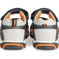 Sandales Sport BLEU Garçon Motif Multicolore Scratch