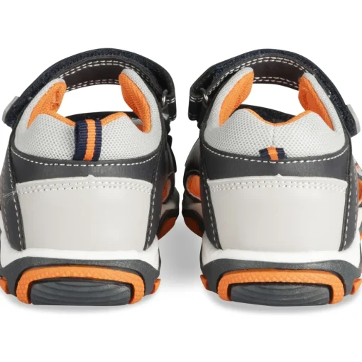Sandales Sport BLEU Garçon Motif Multicolore Scratch