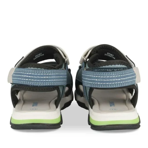 Sandales Sport BLEU Garçon Motif Multicolore Scratch