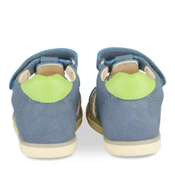 Sandales Sport BLEU Garçon Motif Multicolore Scratch