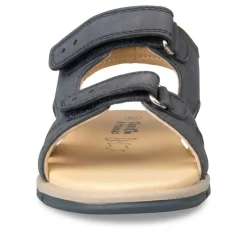 Sandales Sport BLEU Garçon CUIR Scratch