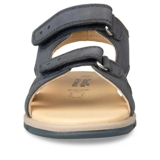 Sandales Sport BLEU Garçon CUIR Scratch