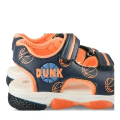 Sandales Sport BLEU Garçon Motif Animal Scratch
