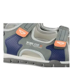Sandales Sport BLEU Garçon Motif Multicolore Scratch