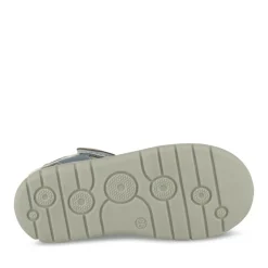 Sandales Sport BLEU Garçon Motif Uni Scratch
