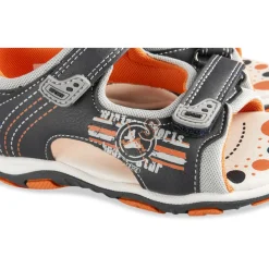 Sandales Sport BLEU Garçon Motif Multicolore Scratch