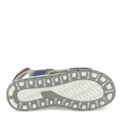 Sandales Sport BLEU Garçon Motif Uni Scratch