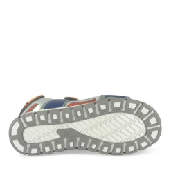 Sandales Sport BLEU Garçon Motif Uni Scratch