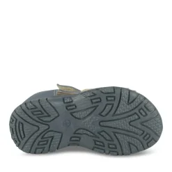 Sandales Sport BLEU Garçon CUIR Motif Multicolore Scratch