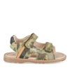 Sandales Sport COGNAC Garçon Motif Camouflage Scratch