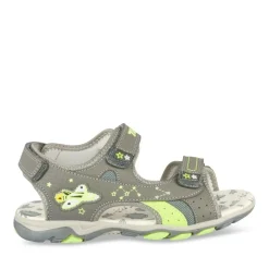 Sandales Sport GRIS Garçon Motif Multicolore Scratch