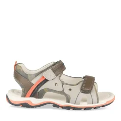 Sandales Sport GRIS Garçon Motif Multicolore Scratch