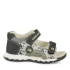 Sandales Sport GRIS Garçon Motif Multicolore Scratch