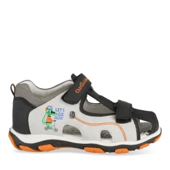 Sandales Sport GRIS Garçon Motif Animal Scratch