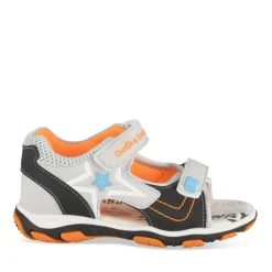 Sandales Sport GRIS Garçon Motif Etoiles Scratch