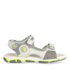Sandales Sport GRIS Garçon Motif Dinosaure Scratch
