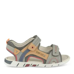 Sandales Sport GRIS Garçon Motif Multicolore Scratch