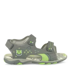 Sandales Sport GRIS Garçon Motif Animal Scratch