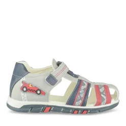 Sandales Sport GRIS Garçon Motif Multicolore Scratch