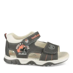Sandales Sport GRIS Garçon Motif Multicolore Scratch