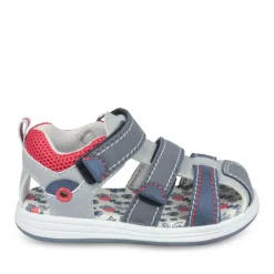 Sandales Sport GRIS Garçon Scratch