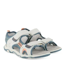 Sandales Sport GRIS Garçon Motif Multicolore Scratch