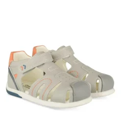 Sandales Sport GRIS Garçon Motif Multicolore Scratch