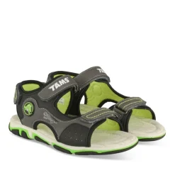 Sandales Sport GRIS Garçon Motif Multicolore Scratch