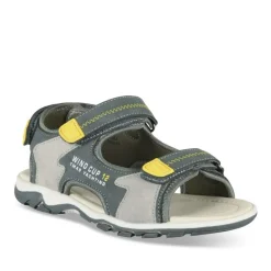 Sandales Sport GRIS Garçon Motif Multicolore Scratch