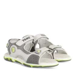 Sandales Sport GRIS Garçon Motif Dinosaure Scratch