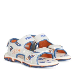 Sandales Sport GRIS Garçon Motif Espace Scratch