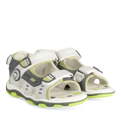 Sandales Sport GRIS Garçon Motif Multicolore Scratch