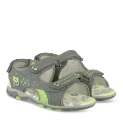 Sandales Sport GRIS Garçon Motif Animal Scratch