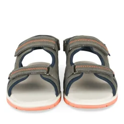 Sandales Sport GRIS Garçon Motif Multicolore Scratch