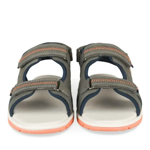 Sandales Sport GRIS Garçon Motif Multicolore Scratch