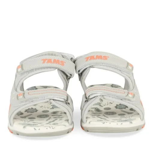 Sandales Sport GRIS Garçon Motif Multicolore Scratch
