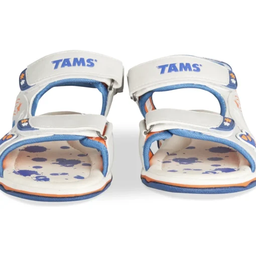 Sandales Sport GRIS Garçon Motif Espace Scratch