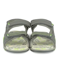 Sandales Sport GRIS Garçon Motif Animal Scratch