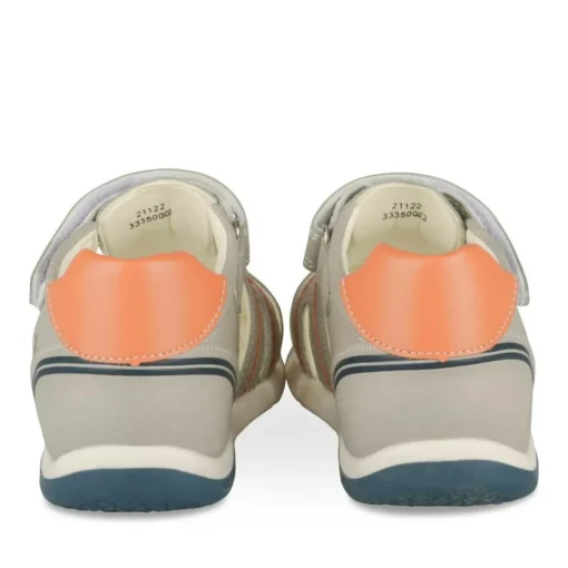 Sandales Sport GRIS Garçon Motif Multicolore Scratch