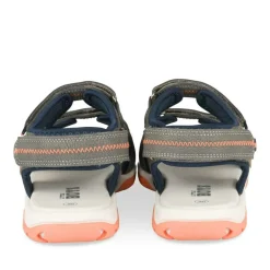 Sandales Sport GRIS Garçon Motif Multicolore Scratch